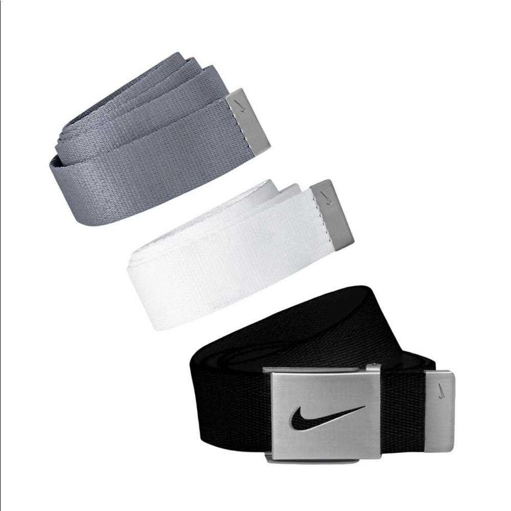 Nike 3 in 1 Web Belt Pack (Black/White/Gray) 🔥